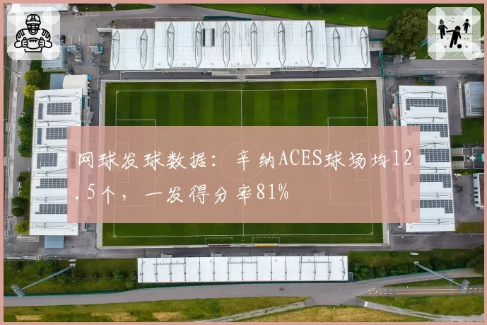 网球发球数据：辛纳ACES球场均12.5个，一发得分率81%
