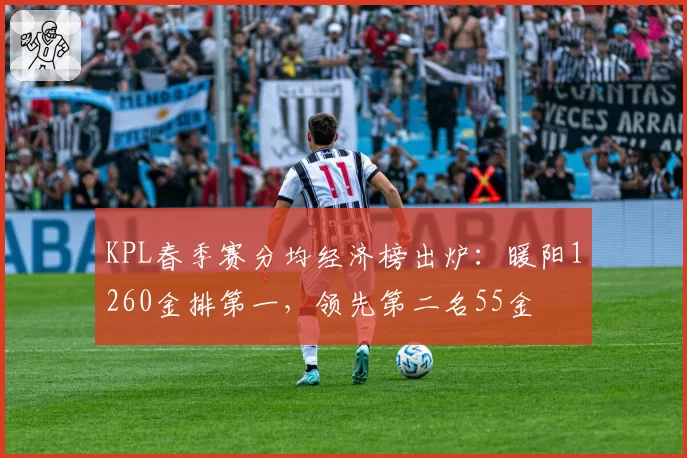 KPL春季赛分均经济榜出炉:暖阳1260金排第一,领先第二名55金