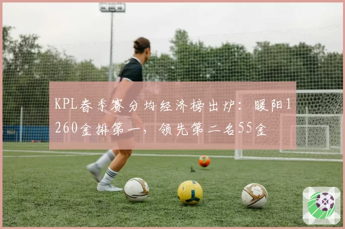 KPL春季赛分均经济榜出炉:暖阳1260金排第一,领先第二名55金